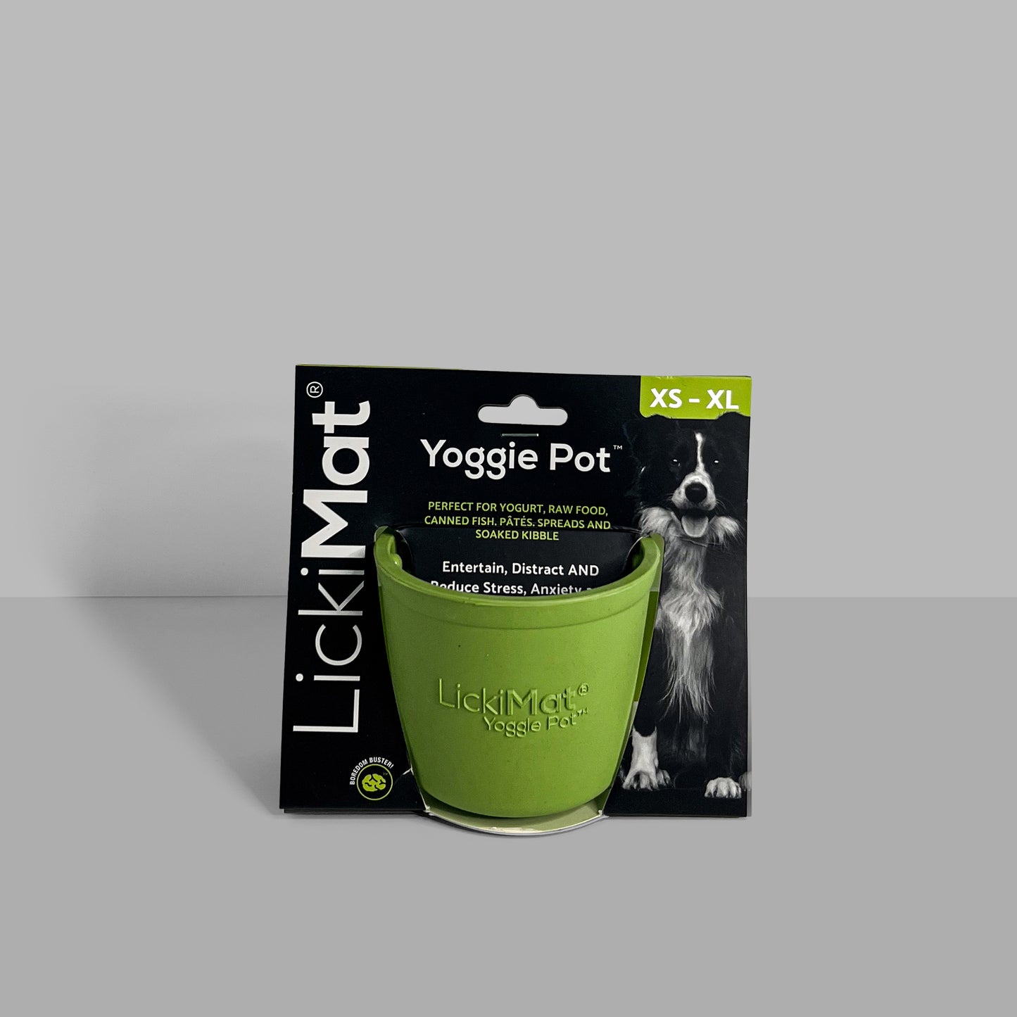 LickiMat YoggiePot 10x9 cm Groen